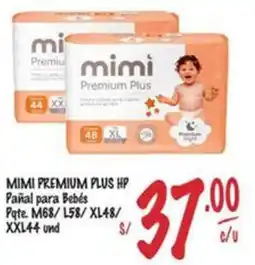 MaxiAhorro Mimi premium plus hp pañal para bebés oferta