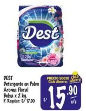 MaxiAhorro Dest detergente en polvo aroma floral oferta