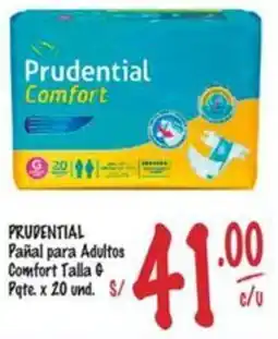 MaxiAhorro Prudential pañal para adultos comfort oferta