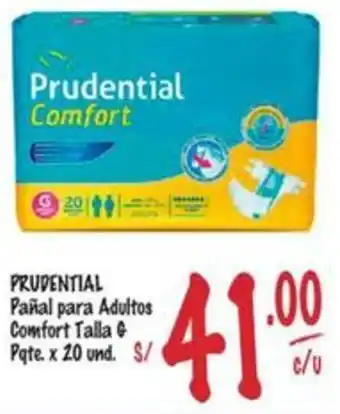 MaxiAhorro Prudential pañal para adultos comfort oferta
