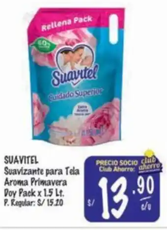 MaxiAhorro Suavitel suavizante para tela aroma primavera oferta