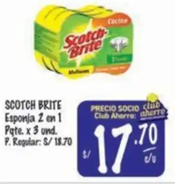 MaxiAhorro Scotch brite oferta