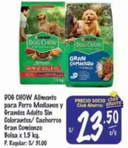 MaxiAhorro Dog chow alimento para perro oferta