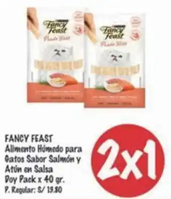 MaxiAhorro Fancy feast alimento húmedo para gatos sabor oferta