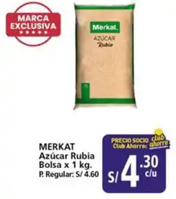 Mayorsa Merkat azúcar rubia bolsa oferta
