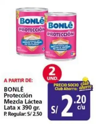 Mayorsa Bonlé protección mezcla láctea lata oferta