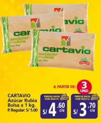 Mayorsa Cartavio azúcar rubia bolsa oferta