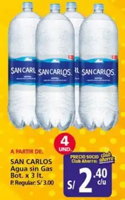 Mayorsa San carlos agua sin gas oferta