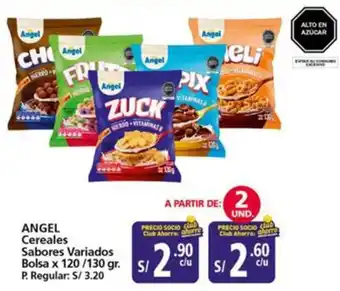 Mayorsa Angel cereales sabores variados oferta