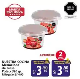 Mayorsa Nuestra cocina mermelada de fresa oferta