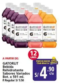 Mayorsa Gatorlit bebida rehidratante oferta