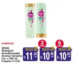 Mayorsa Sedal shampoo/ acondicionador oferta