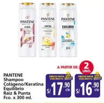 Mayorsa Pantene shampoo colágeno/keratina oferta
