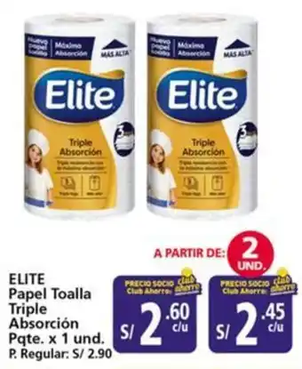 Mayorsa Elite papel toalla triple absorción oferta