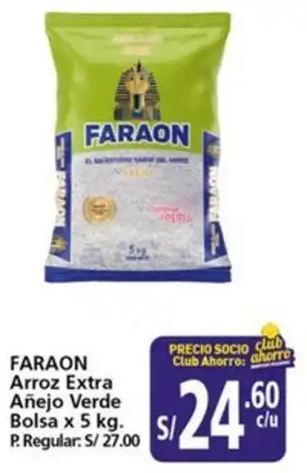 Mayorsa Faraon arroz extra añejo verde oferta