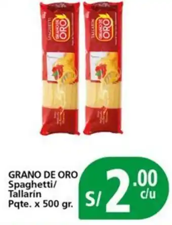 Mayorsa Grano de oro spaghetti/ tallarín oferta