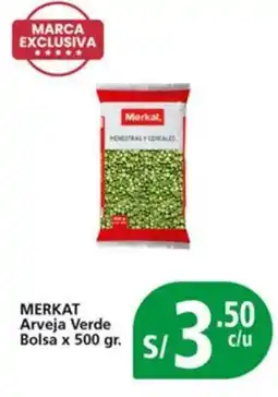 Mayorsa Merkat arveja verde bolsa oferta