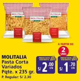Mayorsa Molitalia pasta corta variados oferta