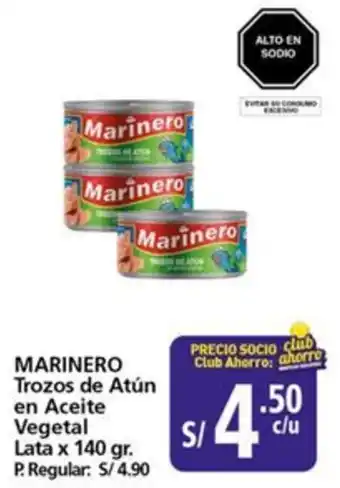Mayorsa Marinero trozos de atún en aceite vegetal oferta