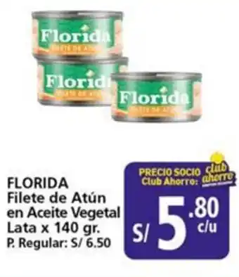 Mayorsa Florida filete de atún en aceite vegetal oferta