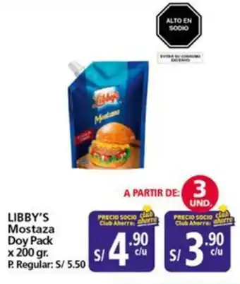 Mayorsa Libby's mostaza doy pack oferta
