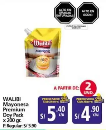 Mayorsa Walibi mayonesa premium oferta
