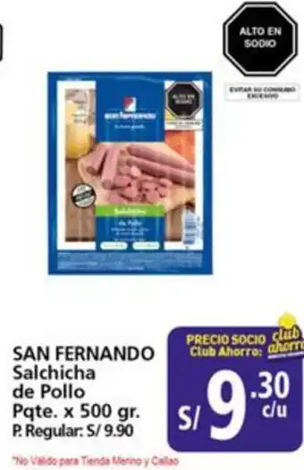 Mayorsa San fernando salchicha oferta