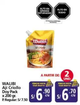 Mayorsa Walibi ají criollo oferta