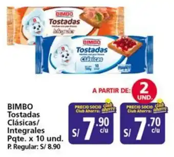 Mayorsa Dimbo tostadas clásicas/ integrales oferta