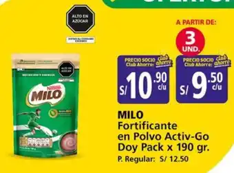 Mayorsa Milo fortificante en polvo activ-go oferta