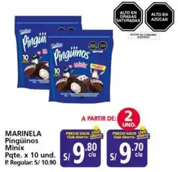 Mayorsa Marinela pingüinos minix oferta