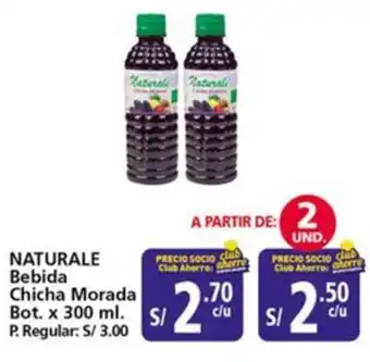 Mayorsa Naturale bebida chicha morada oferta