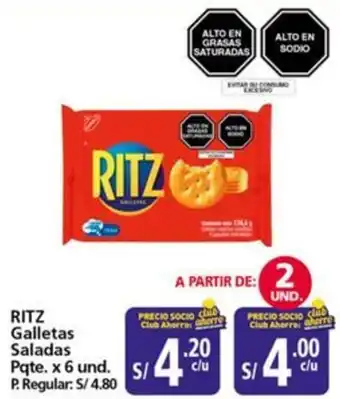 Mayorsa Ritz galletas saladas oferta