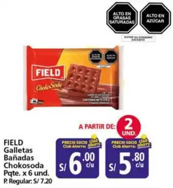 Mayorsa Field galletas bañadas chokosoda oferta