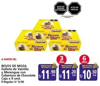 Mayorsa Besos de moza galleta de vainilla y merengue oferta