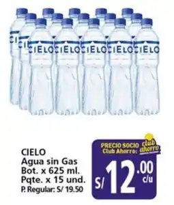 Mayorsa Cielo agua sin gas oferta