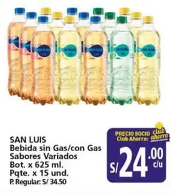 Mayorsa San luis bebida sin gas/con gas oferta