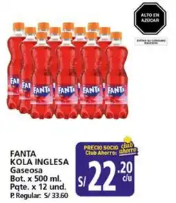 Mayorsa Fanta kola inglesa gaseosa oferta