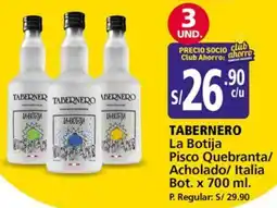 Mayorsa Tabernero la botija pisco oferta
