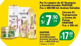 Mayorsa Pantene shampoo/ acondicionador aromas variados oferta