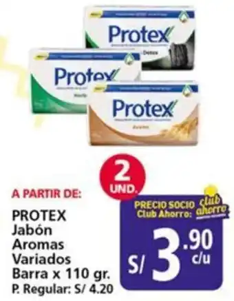 Mayorsa Protex jabón aromas variados barra oferta