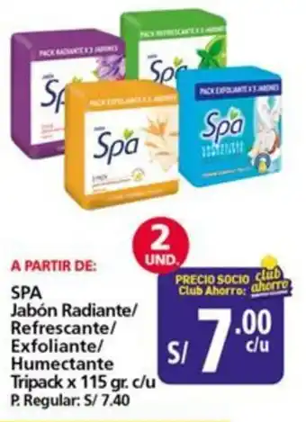 Mayorsa Spå jabón radiante/ refrescante/ exfoliante/ humectante oferta