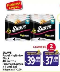 Mayorsa Suave papel higiénico black oferta