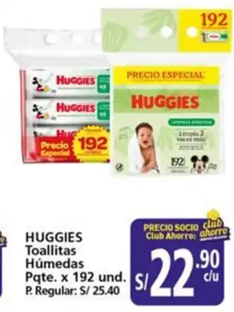 Mayorsa Huggies toallitas húmedas oferta
