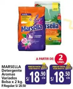 Mayorsa Marsella detergente aromas plancha variados bolsa oferta