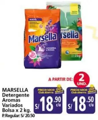 Mayorsa Marsella detergente aromas plancha variados bolsa oferta