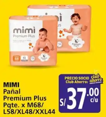Mayorsa Mimi pañal premium plus oferta