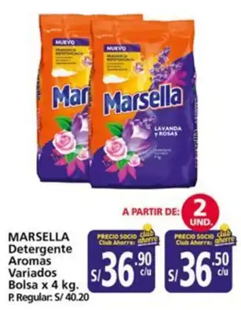 Mayorsa Marsella detergente aromas variados bolsa oferta