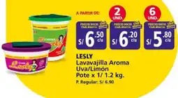 Mayorsa Lesly's lavavajilla aroma uva/limón oferta