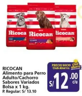 Mayorsa Ricocan alimento para perro oferta